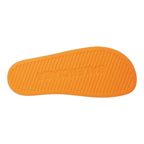 Balenciaga Logo Pool Slide Orange - Picture 4 of 5